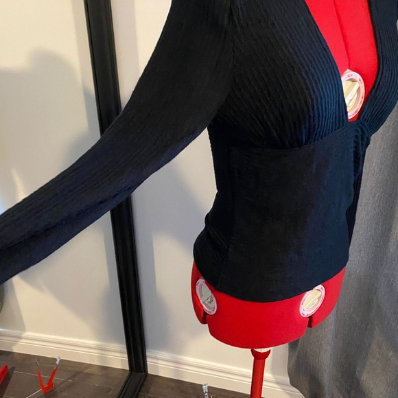 Free People Black Top - Picture 2 of 5